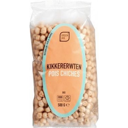 Kikkererwten GreenAge - Zak 500 gram - Biologisch