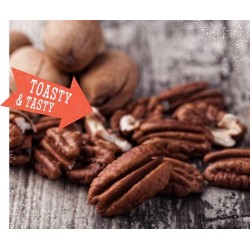 DAGELIJKS VERS GEBRAND. Precious Pretty Pecans (gebrand, gezouten, 250 gram)