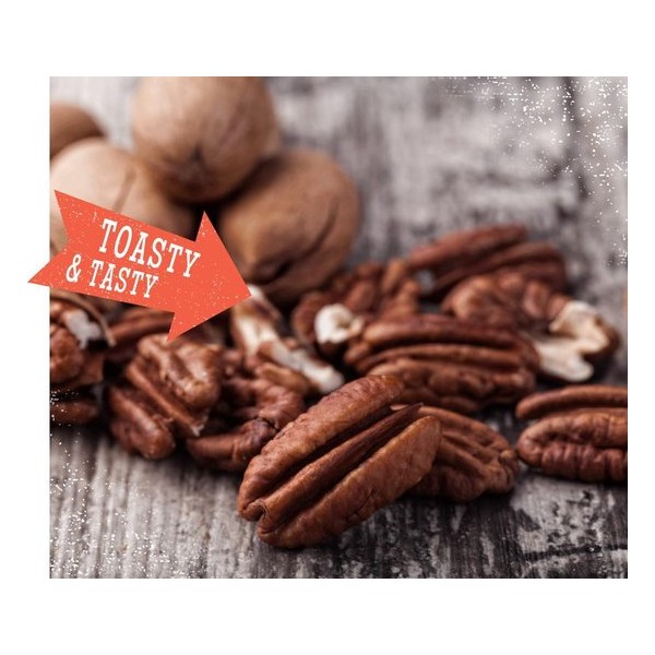 DAGELIJKS VERS GEBRAND. Precious Pretty Pecans (gebrand, gezouten, 250 gram)