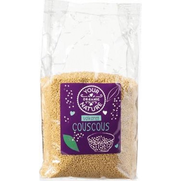 Volkoren couscous Your Organic Nature - Zakje 400 gram - Biologisch