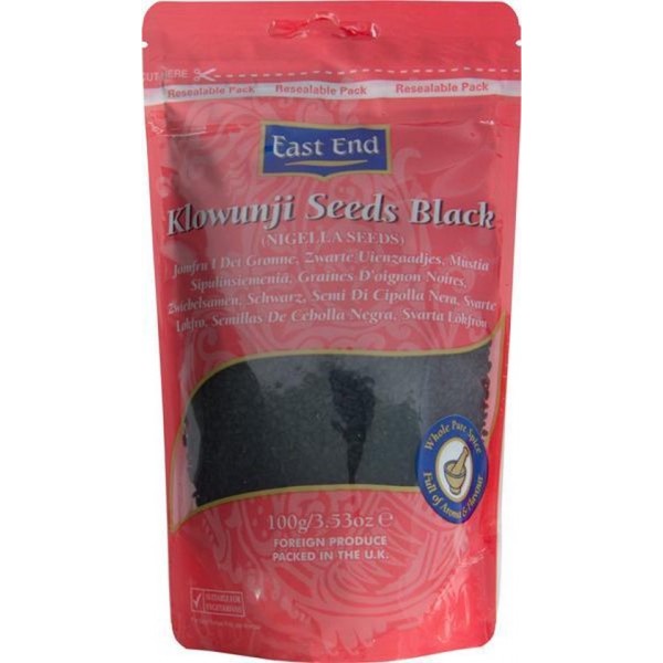 Klowunji seeds black| Nigella zaadjes| Zwarte komijn| Zwarte uienzaadjes| 100 gram