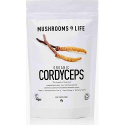 Mushrooms4Life / Cordyceps Paddestoel Extract Poeder Biologisch – 60 gram