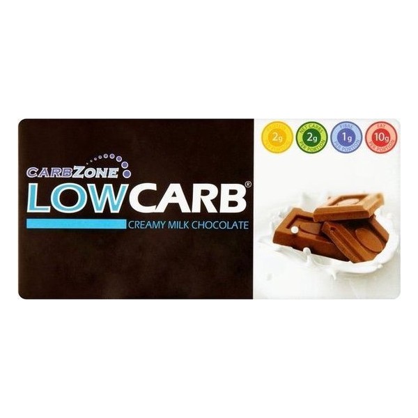 Carbzone Low Carb Chocolate - 1 stuk - Melk