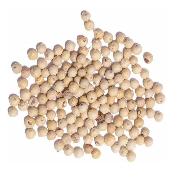 Witte Peper India Biologisch 100 gram