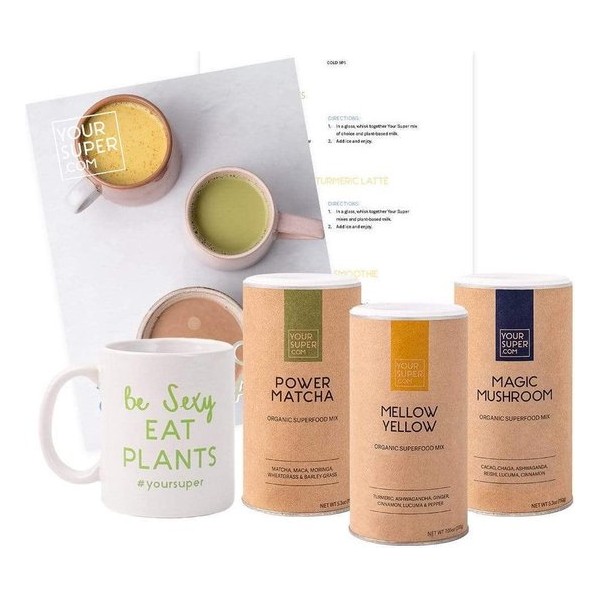 Your Super - VEGAN LATTE BUNDLE - Meer energie, minder stress en beter slapen