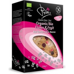 Rosies Flakes & Fruit (Gluten Vrij) - 250 gram - Red berries