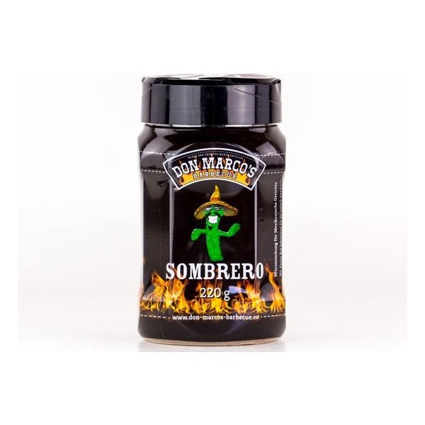 Don Marco's - Sombrero - BBQ RUB - 220 gram