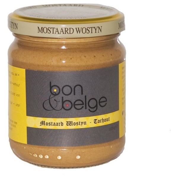 Zeer fijne Belgische artisanale mosterd - 225 g