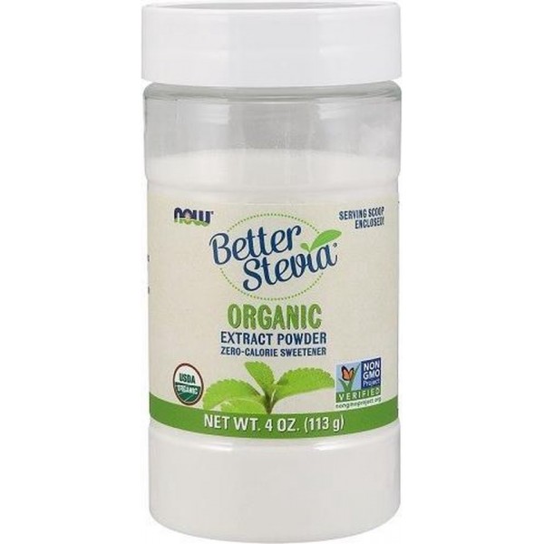 NOW FOODS Better Stevia 113 g.