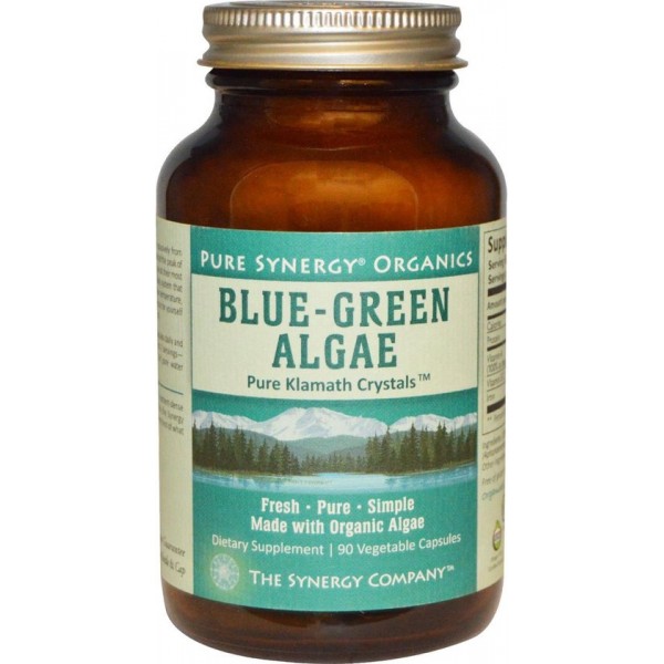 Biologische blauw-groene algen (90 Veggie Caps) - The Synergy Company