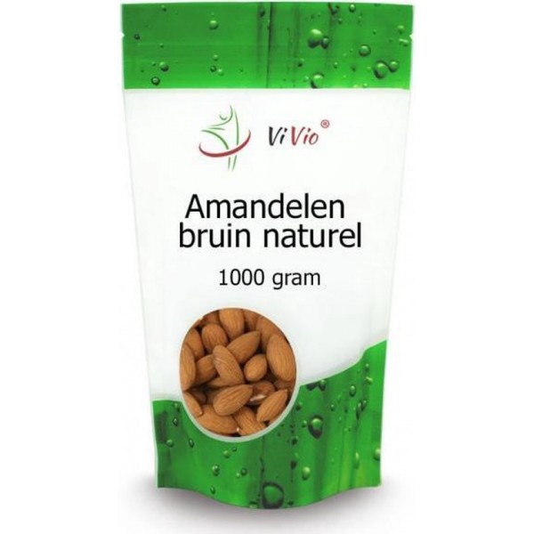 Amandelen bruin naturel 1000g