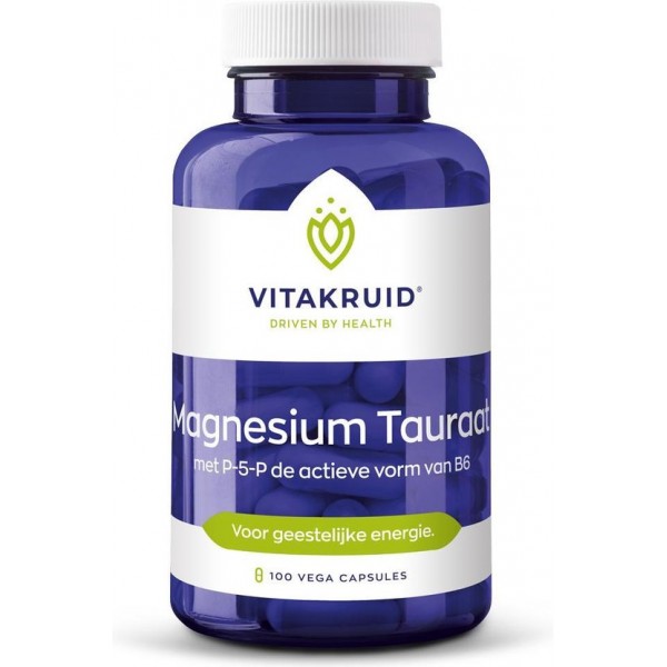 Vitakruid Magnesium Tauraat 100 vegicaps