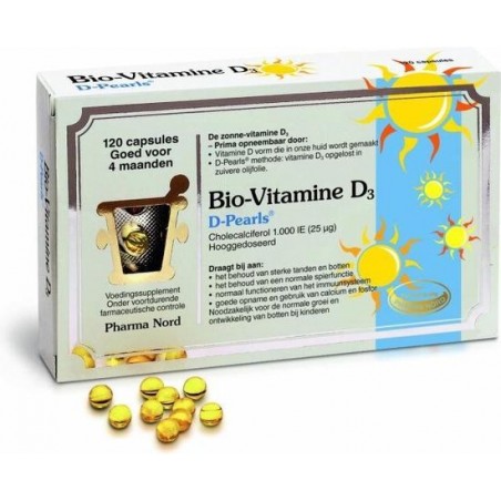 Pharma Nord Bio Vitamine D3 - 120 Capsules - Vitaminen