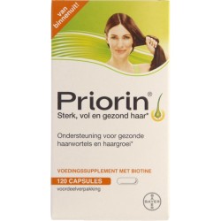 Priorin - Haaruitval - 120 Capsules - Voedingssupplementen