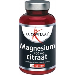 Lucovitaal Magnesium 400 mg Citraat Voedingssupplement - 150 tabletten