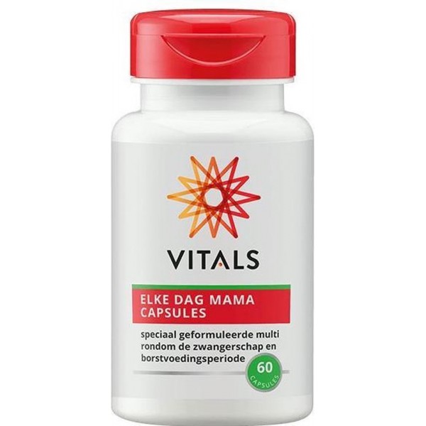 Vitals Elke Dag Mama  Capsules Voedingssupplementen - 60 capsules