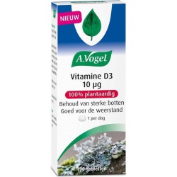 A. Vogel Vitamine D3 10 mcg 100 tabletten