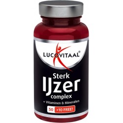 Lucovitaal Sterk IJzer Complex Voedingssupplement - 60 tabletten