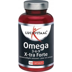 Lucovitaal - Omega 3-6-9 X-tra Forte - 120 Capsules - Visolie - Voedingssupplementen