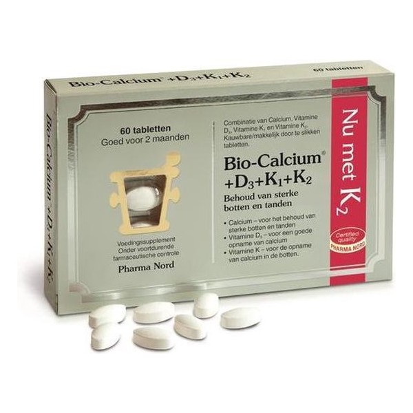 Pharma Nord - Bio Calcium + D3 + K1 +K2 - 60 Tabletten