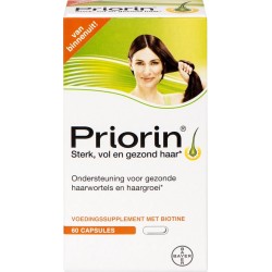 Priorin - Haaruitval - 60 Capsules - Voedingssupplementen