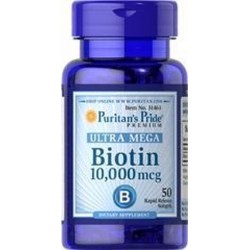 Puritan's pride Biotin 10.000 mcg - 100 softgels