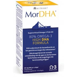 Minami Mor Dha Prenatal Citroen - 60 capsules - Visolie - Voedingssupplement