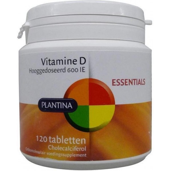 Plantina Vitamine D 600 IE - 120 Tabletten