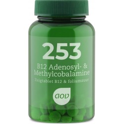 AOV 253 B12 Adenosyl- & Methylcobalamine Voedingssupplementen -  60 zuigtabletten