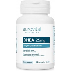 EuroVital - DHEA (25 mg) 90 vegetarische tabletten