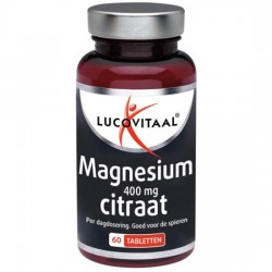 Lucovitaal Magnesium Citraat Voedingssupplement - 60 tabletten