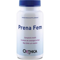 Orthica Prena Fem Zwangerschap Complete Multivitaminen - 60 Capsules