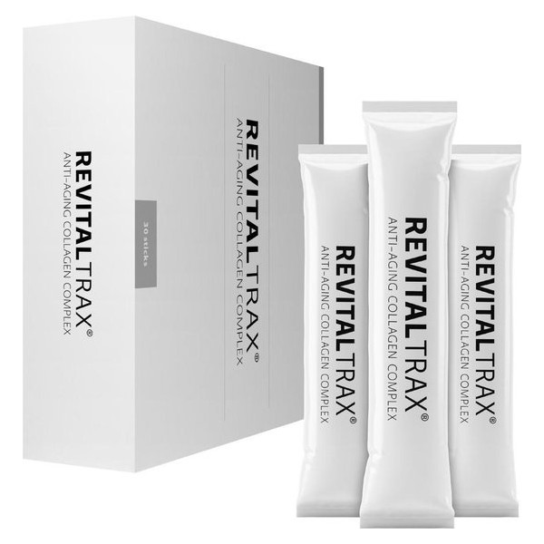 Revitaltrax Anti-aging Collageen Complex Regular (30 sticks, 1 tot 2 maanden) - Collageen - Collageen poeder