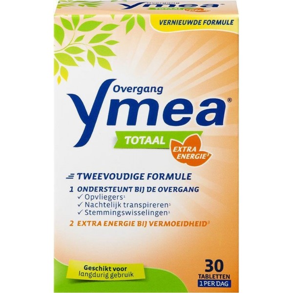 Ymea Overgang Totaal Extra Energie  - 30 overgang tabletten - overgang producten - Voedingssupplement