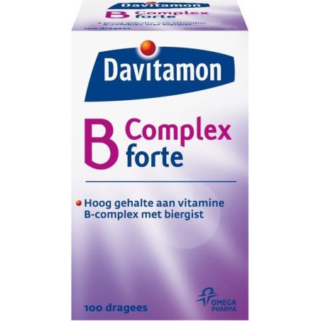 Davitamon vitamine B-Complex Forte met Biergist - 100 Tabletten