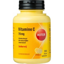 Roter Vitamine C 70mg Voedingssupplement - 300 Tabletten