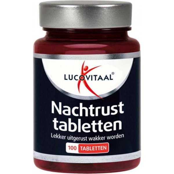 Lucovitaal Nachtrust Tabletten Voedingssupplement - 100 tabletten