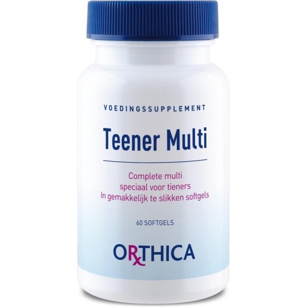 Orthica Teener Multi Softgels (multivitaminen) - 60 Capsules