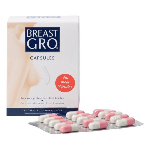 Liberty Healthcare BreastGro- 128 Capsules - Voedingssupplement