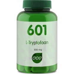 AOV 601 L-Tryptofaan 500mg  Aminozuren Voedingssupplementen - 60 vegacaps