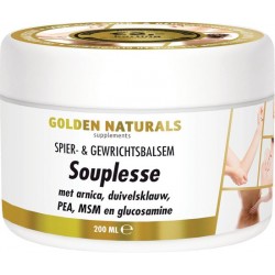 Golden Naturals Souplesse Spier- & Gewrichtsbalsem (200 milliliter)