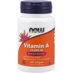 Vitamine A 10000IU 100softgels