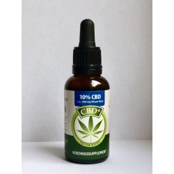 CBD Plus olie 10% (Jacob Hooy) - 30 ml