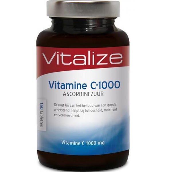 Vitamine C 1000 mg Ascorbinezuur 150 tabletten