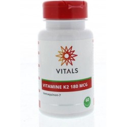 Vitals Vitamine K2 180 mcg Voedingssupplement - 60 vegicaps