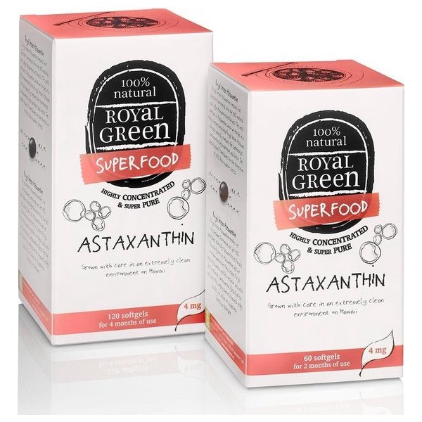 Royal Green - Astaxanthine - 60 softgels