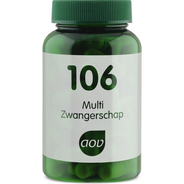 AOV 106 Multi Zwangerschap - 60 vegacaps - Multivitaminen - Voedingssupplementen