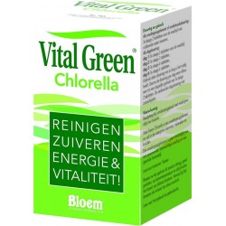 Bloem Vital Green Chlorella - 1000 Tabletten - Voedingssupplement