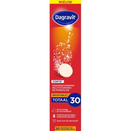 Dagravit Totaal 30 Forte Bruis 20 tabs