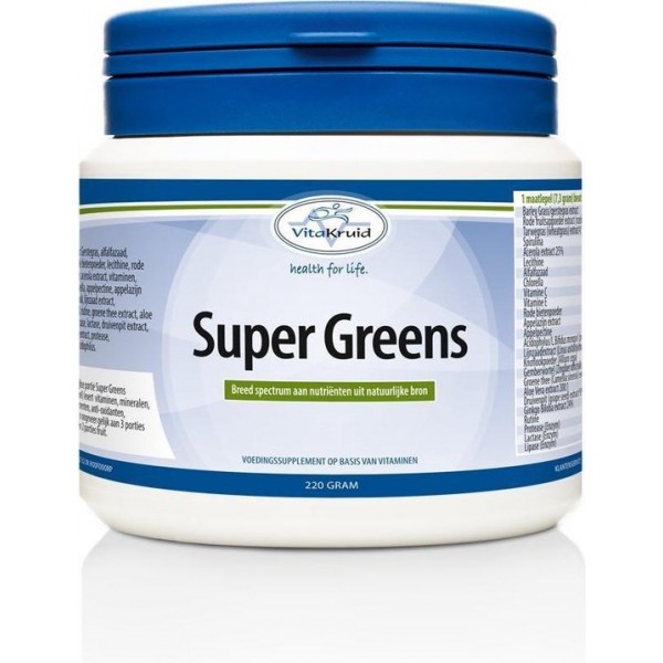 Vitakruid Super Greens 220 gram